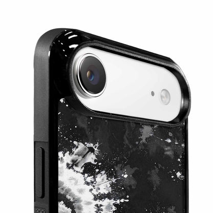 iPhone 17 Air Case — Tie Dye Acid Wash Black Tie, Custom Print Case Cover