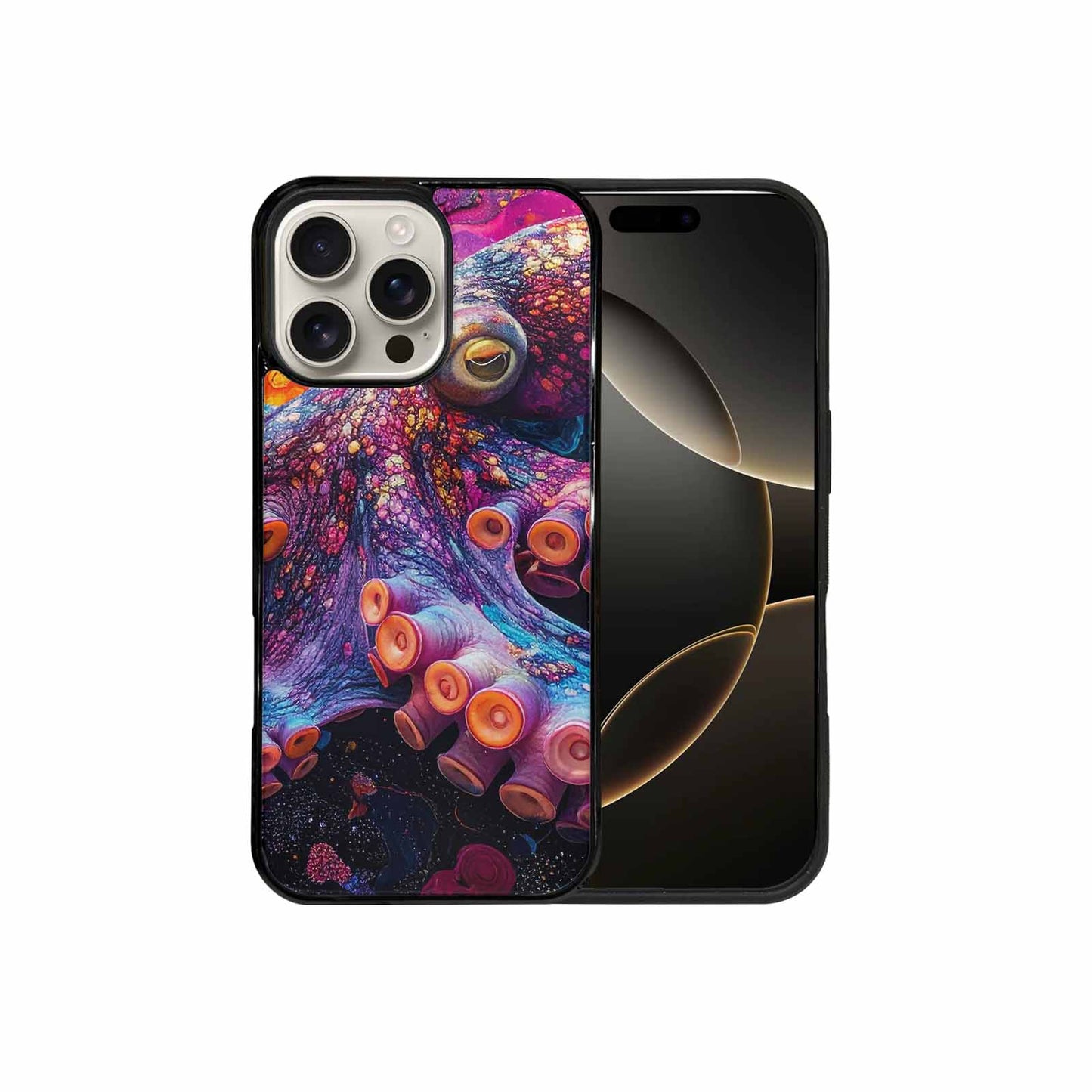 iPhone 16 Pro Max Case — Octopus Tentacle Octopus Tentacle Pattern Hundreds, Custom Printed Phone Case