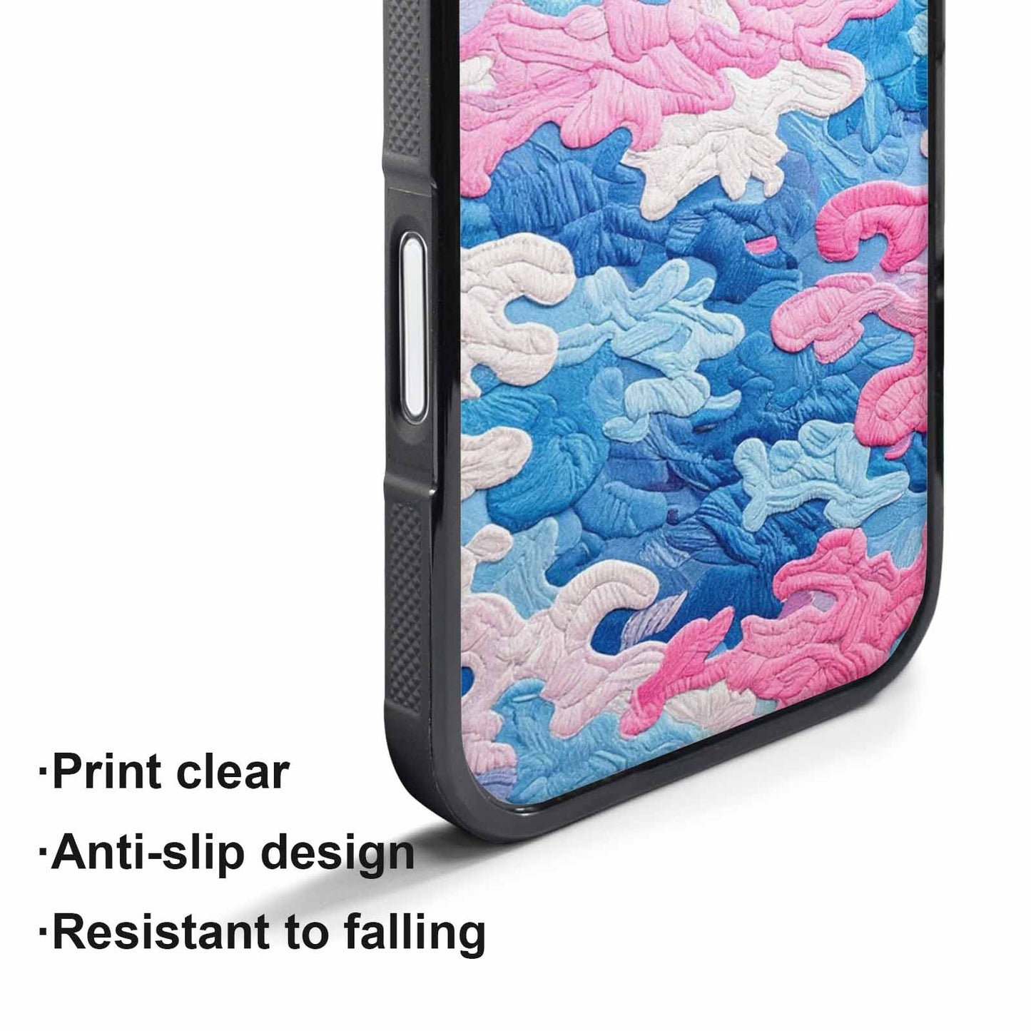 iPhone 17 Pro Max Case — Vivid Camo Transgender Camo, Unique Phone Case Design