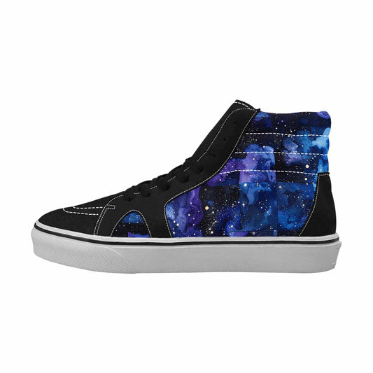 WOMEN'S Galaxy Art - High Top Canvas Surreal Custom Sneakers