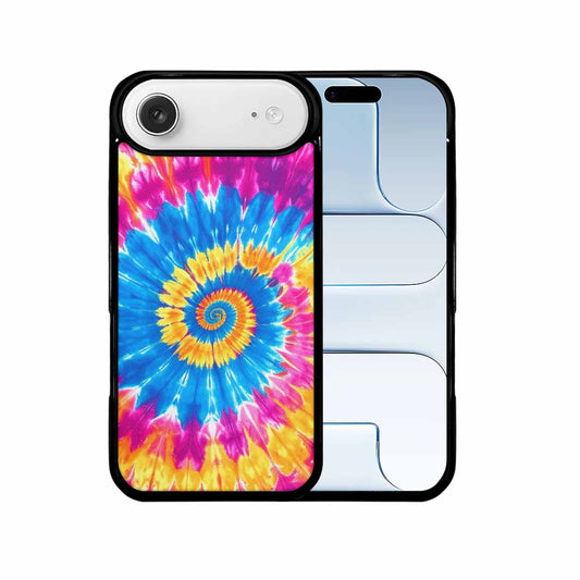 iPhone 17 Air Case — Tie Dye Spiral Art Seamless Tie, Unique Phone Case Design