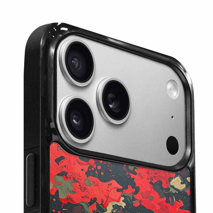 iPhone 17 Pro Case — Small Military Camouflage Blotch Pattern Camo, Custom Art Phone Cover