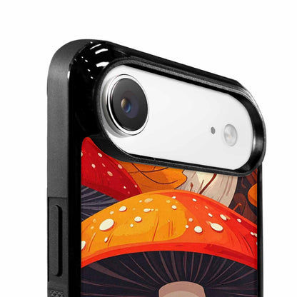 iPhone 17 Air Case — Bold Autumn Mushroom Original Art, Customized Protective Case