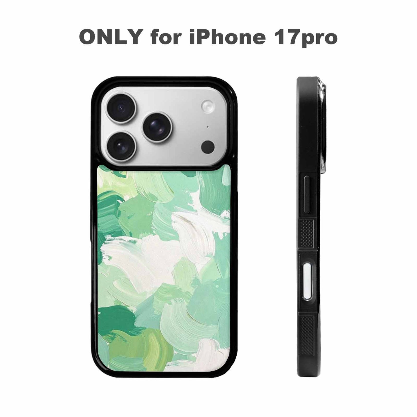iPhone 17 Pro Case — Seamless Tileable Pattern Of Overlapping Camo, Customized Protective Case