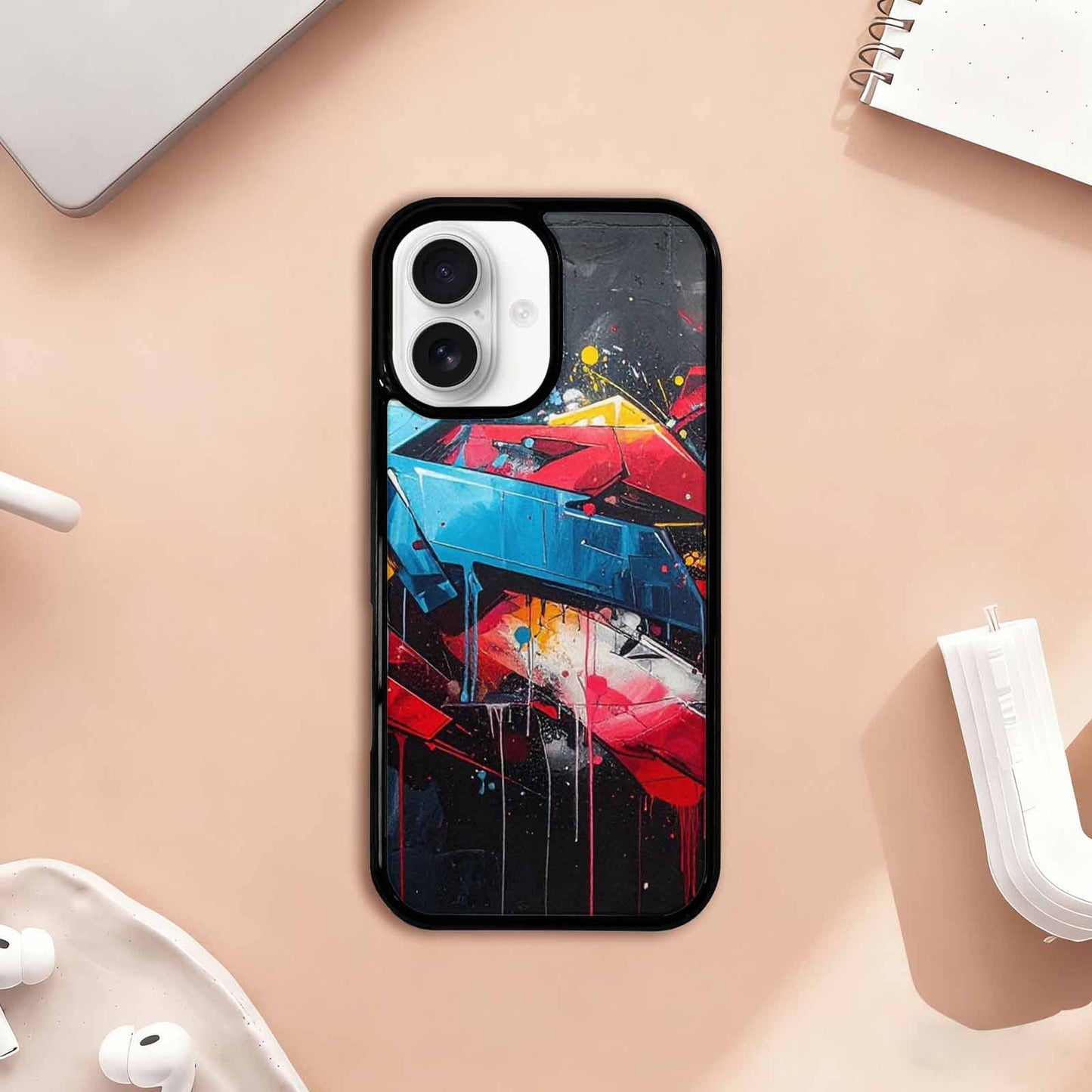 iPhone 17 Case — Seamless Repeating Pattern Of Camo, Personalized Phone Case