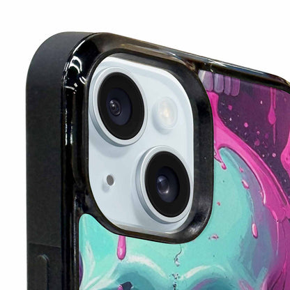 iPhone 15 Case — 1000\'s Of Skulls Overlapping Each Other, Unique Phone Case Design
