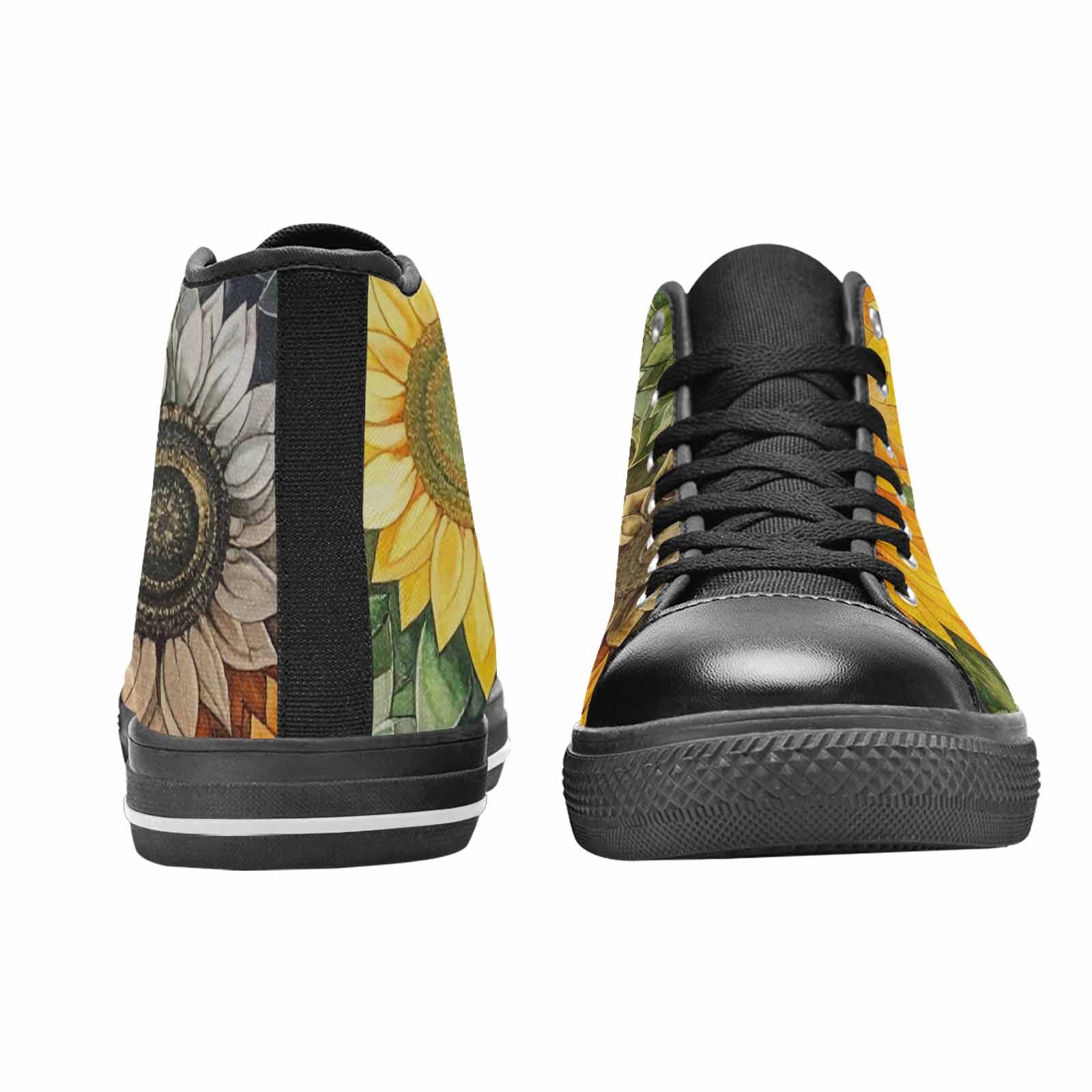 MEN'S Blend Melt Them High Top Canvas Grunge Custom Sneakers