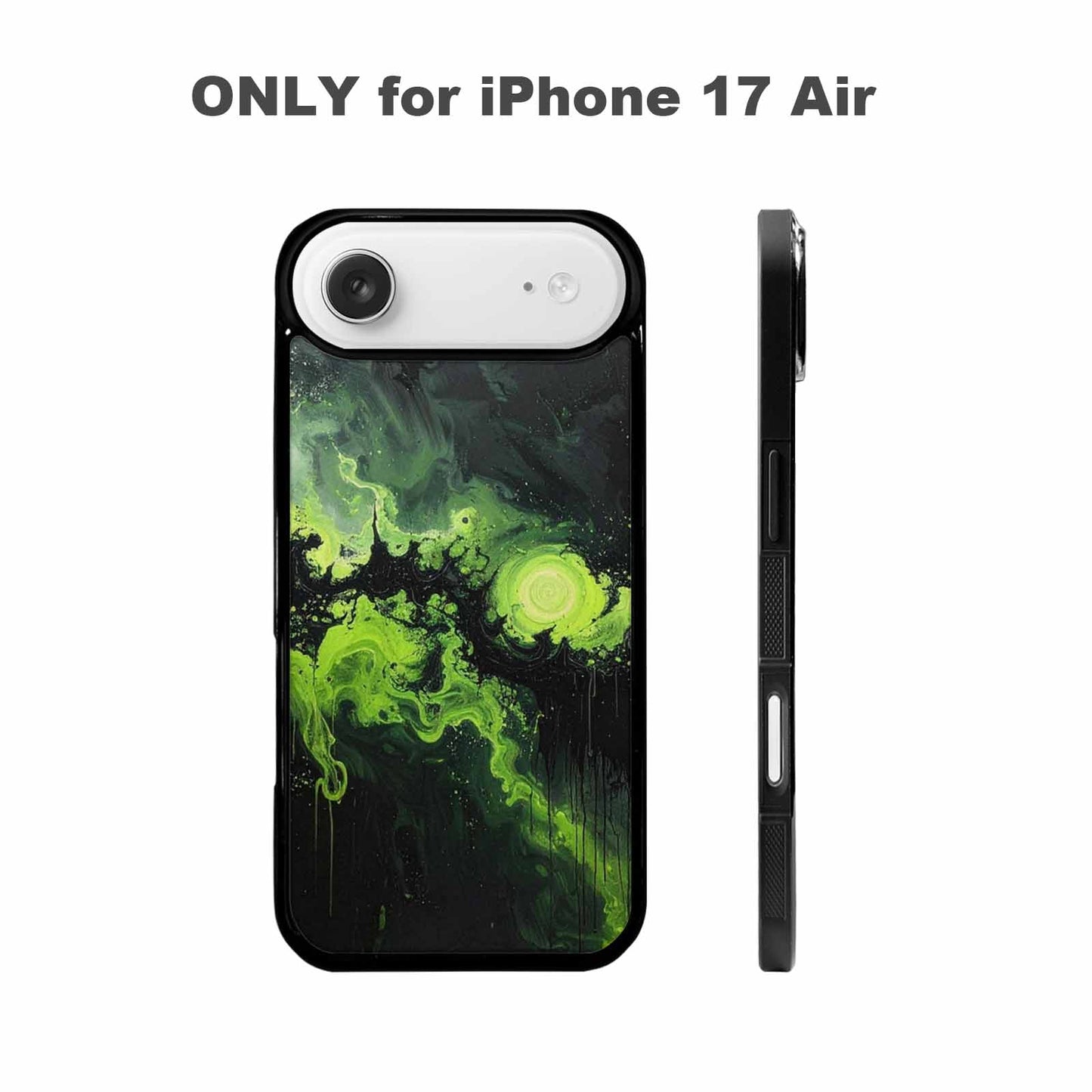 iPhone 17 Air Case — Seamless Repeating Pattern Of Overlapping Galaxy, Original Design Phone Case