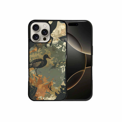 iPhone 16 Pro Max Case — Hunting Camouflage Pattern With Deer And, Custom Phone Case