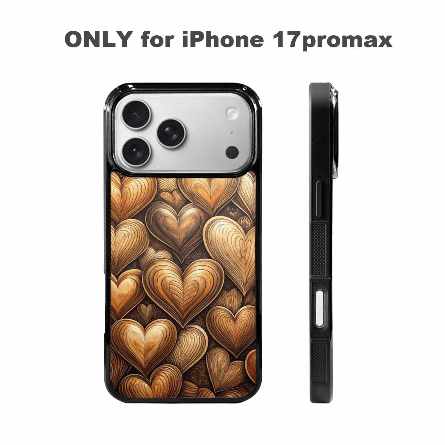 iPhone 17 Pro Max Case — Retro Zodiac Heart Retro Vintage, Custom Phone Case