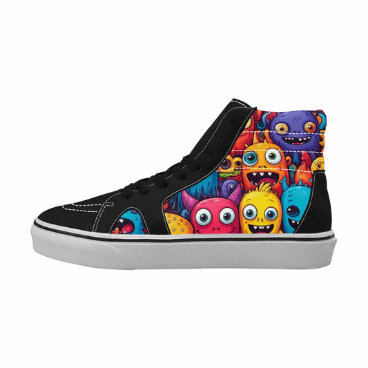 WOMEN'S Cartoon Monster Character High Top Canvas Y2K Shoes