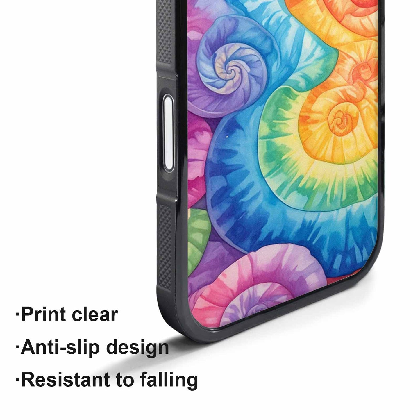 iPhone 17 Air Case — Tie Dye Swirls Tie Dye Tie, Custom Phone Case