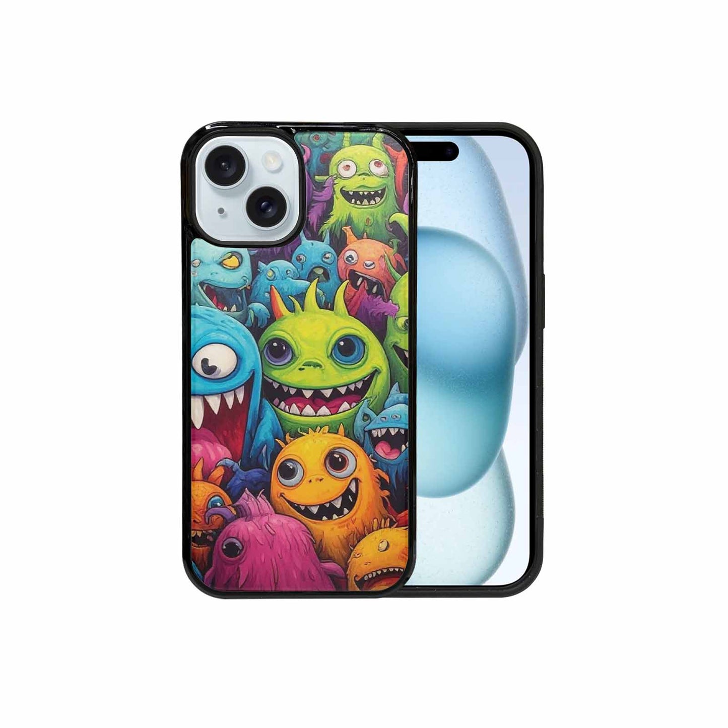 iPhone 15 Case — Monsters General Cartoon Monst 0p8, Unique Phone Case Design