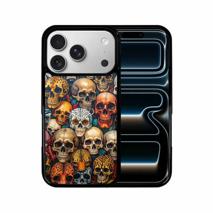iPhone 17 Pro Case — Skulls Animal Printskulls Patt Pvm Gothic, Custom Made Phone Cover