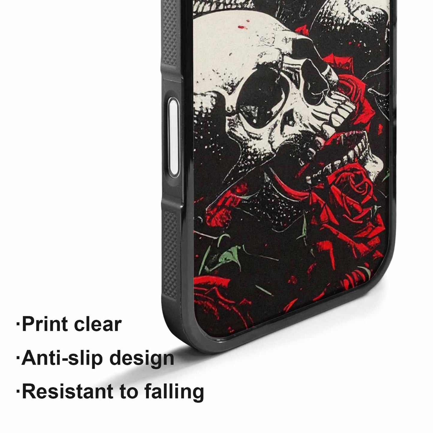 iPhone 17 Case — Skull Dark Art Gothic Print Gothic, Custom Phone Case
