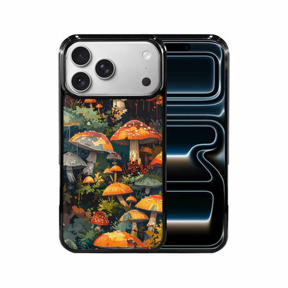 iPhone 17 Pro Max Case — Mushrooms Camomushrooms Patter Camo, Personalized Phone Case