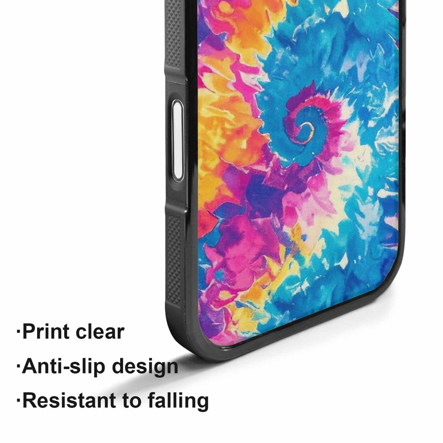 iPhone 17 Case — Small Tie Dye Swirl Tie Dye, Custom Art Phone Cover