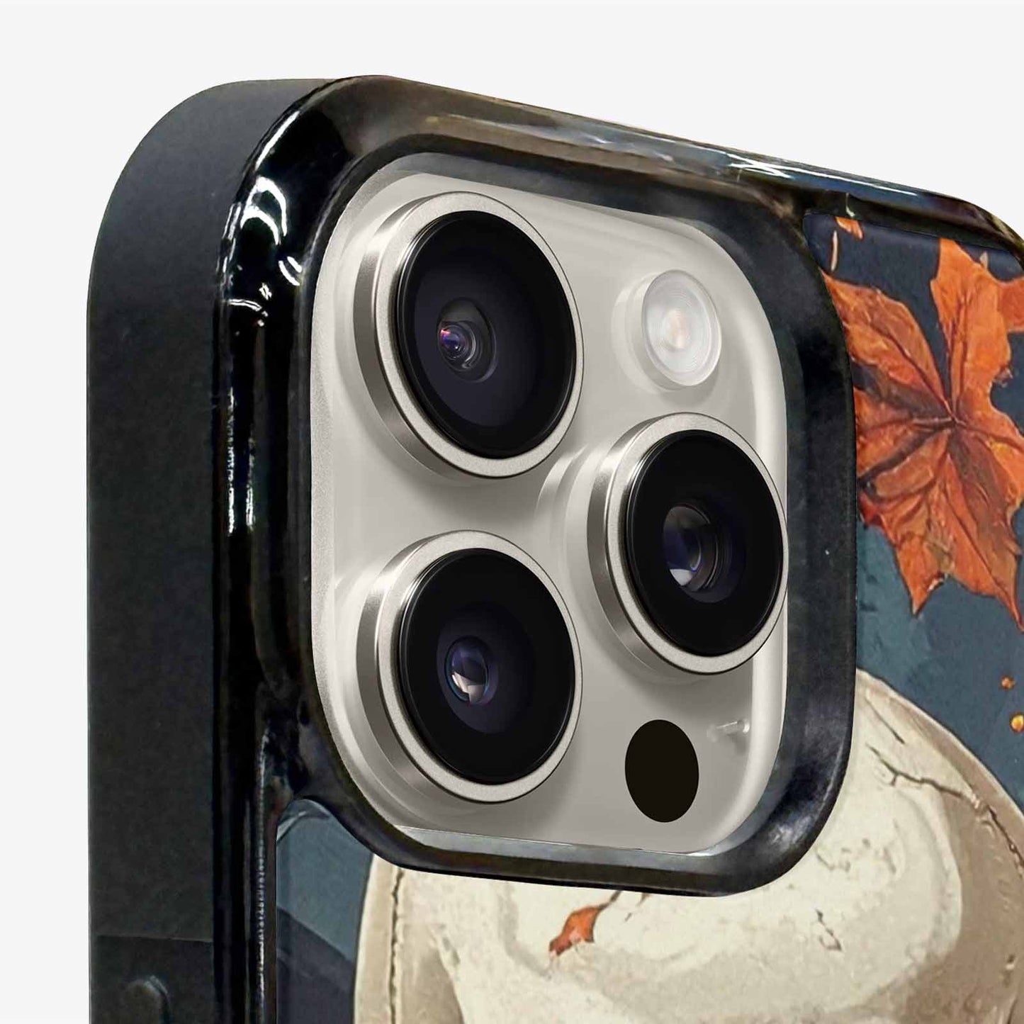 iPhone 16 Pro Max Case — Halloween Skulls Pumpkins Custom, Custom Printed Phone Case