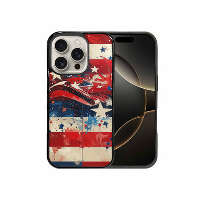 iPhone 16 Pro Case — Patriotic Stars And Stripes American Stars, Unique Phone Case Design