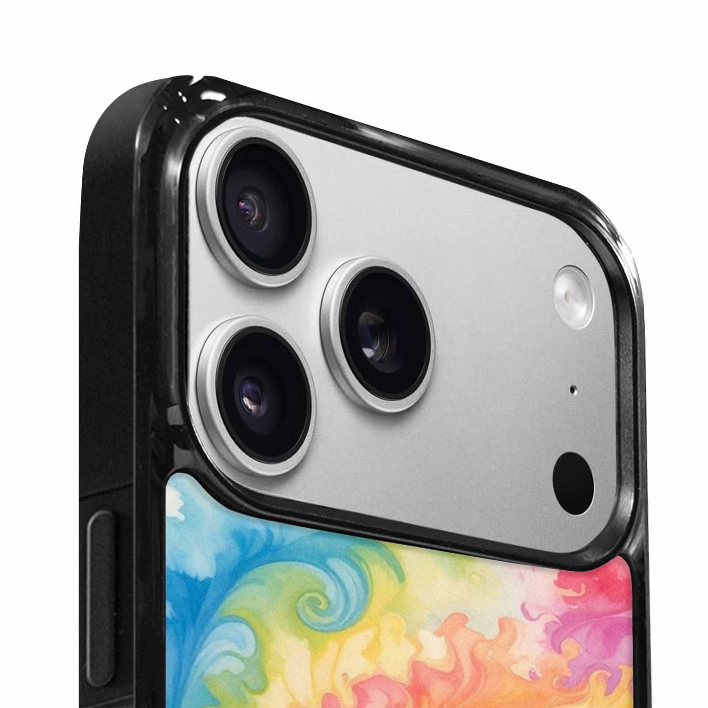 iPhone 17 Pro Max Case — Tie Dye Swirls Tie Dye Tie, Custom Printed Phone Case