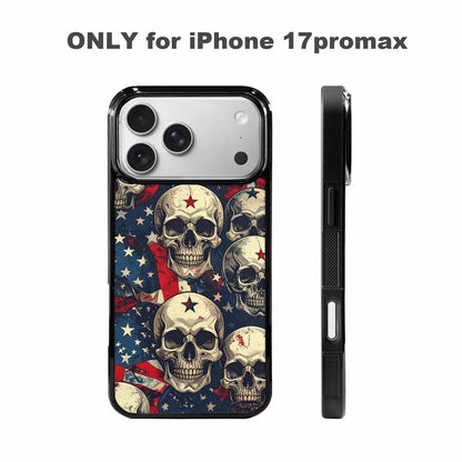 iPhone 17 Pro Max Case — Skull Dark Art Gothic Print Gothic, Custom Designed Case Cover