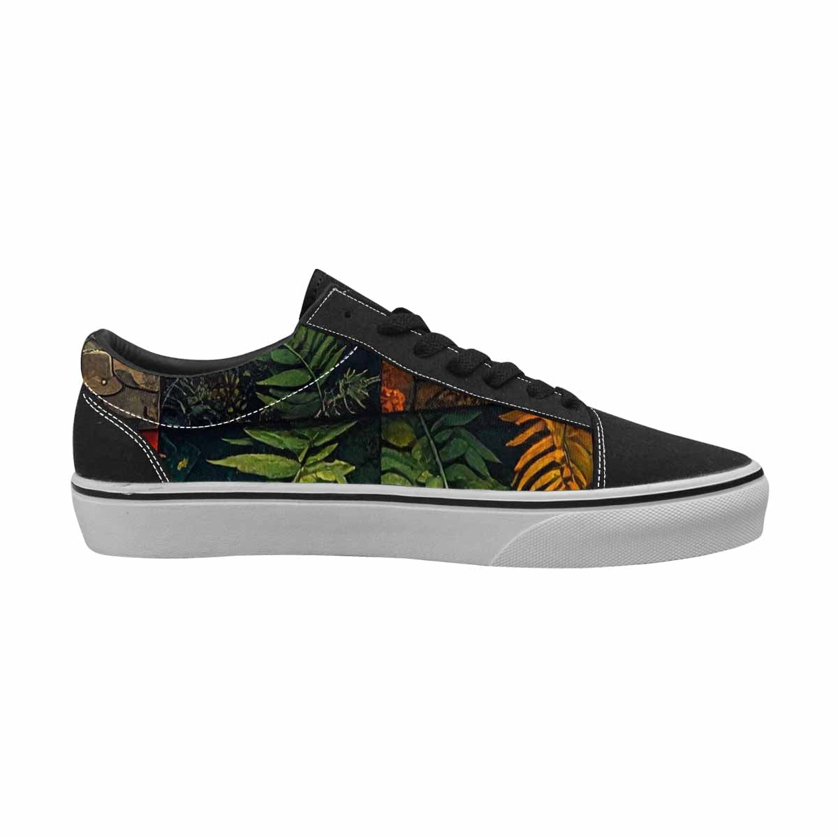 WOMEN'S Dinosaur Silhouette Canvas Lace-Up Y2K Shoes