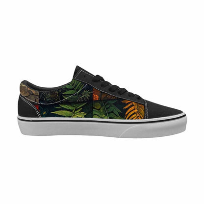 WOMEN'S Dinosaur Silhouette Canvas Lace-Up Y2K Shoes