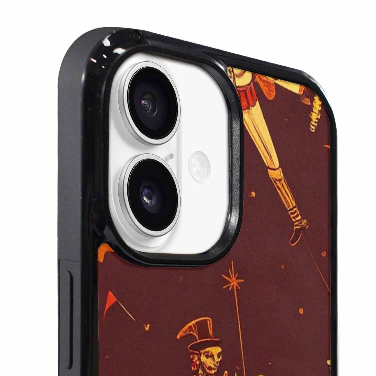 iPhone 17 Case — Vintage Circus Art Pattern Retro Vintage, Personalized Phone Case