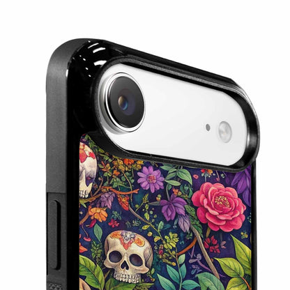 iPhone 17 Air Case — Skulls Botanicalskulls Pattern Owv Gothic Skulls, Custom Art Phone Cover