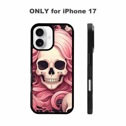 iPhone 17 Case — Skull Dark Art Gothic Print Gothic, Custom Print Case Cover