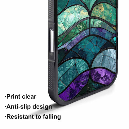 iPhone 17 Pro Max Case — Distressed Easter Wave Original Art, Customized Protective Case