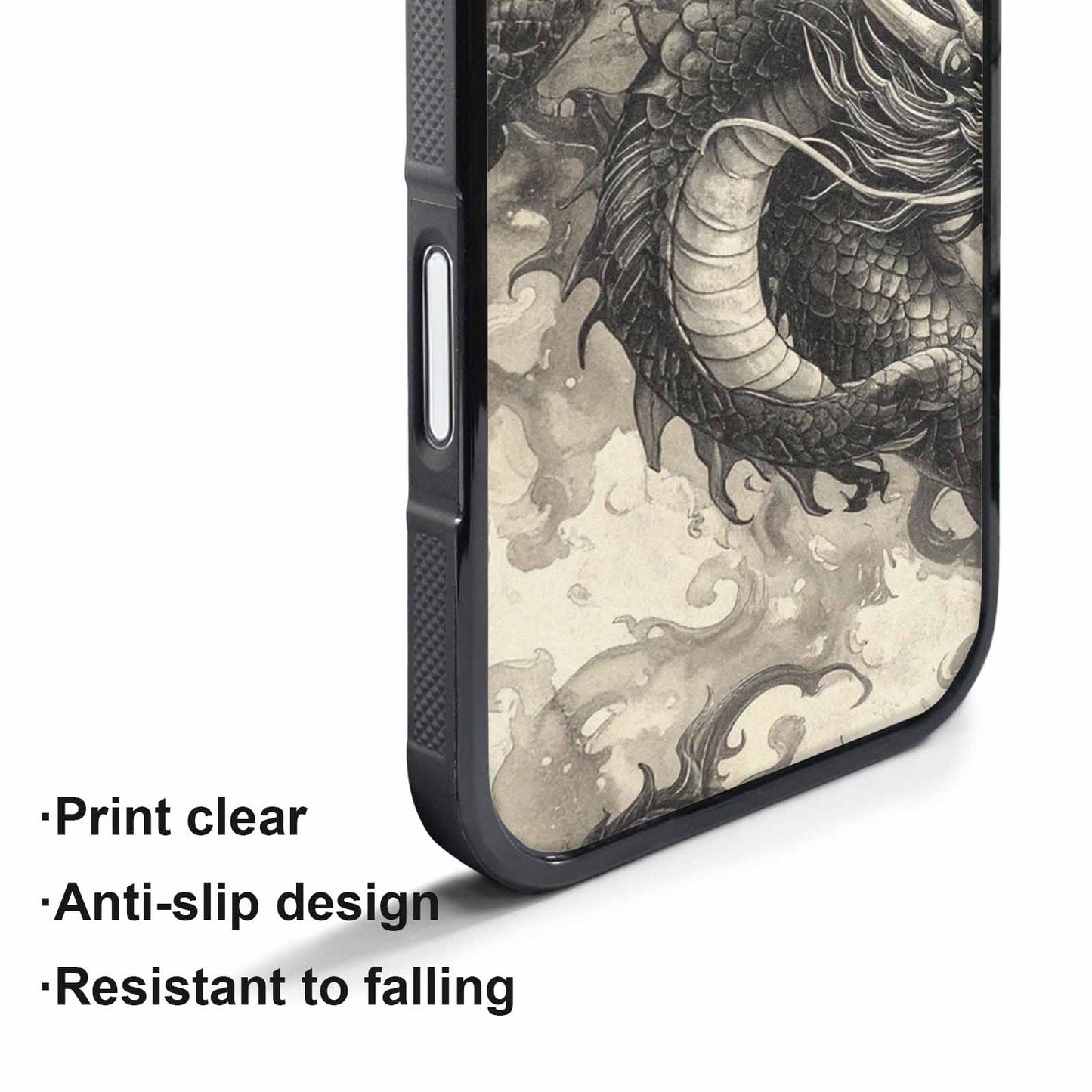 iPhone 17 Air Case — Retro Dragons Flame Retro Vintage, Custom Print Case Cover