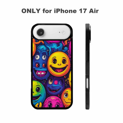 iPhone 17 Air Case — Small Funny Looking Cartoon People Cartoon, Personalized Phone Case