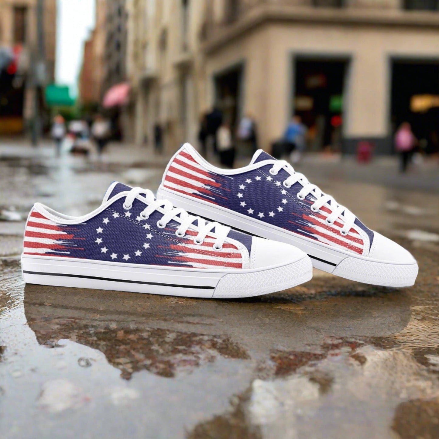 Koi Pastel Soft Unique Bold Art - Freaky Shoes | Custom Art Sneakers