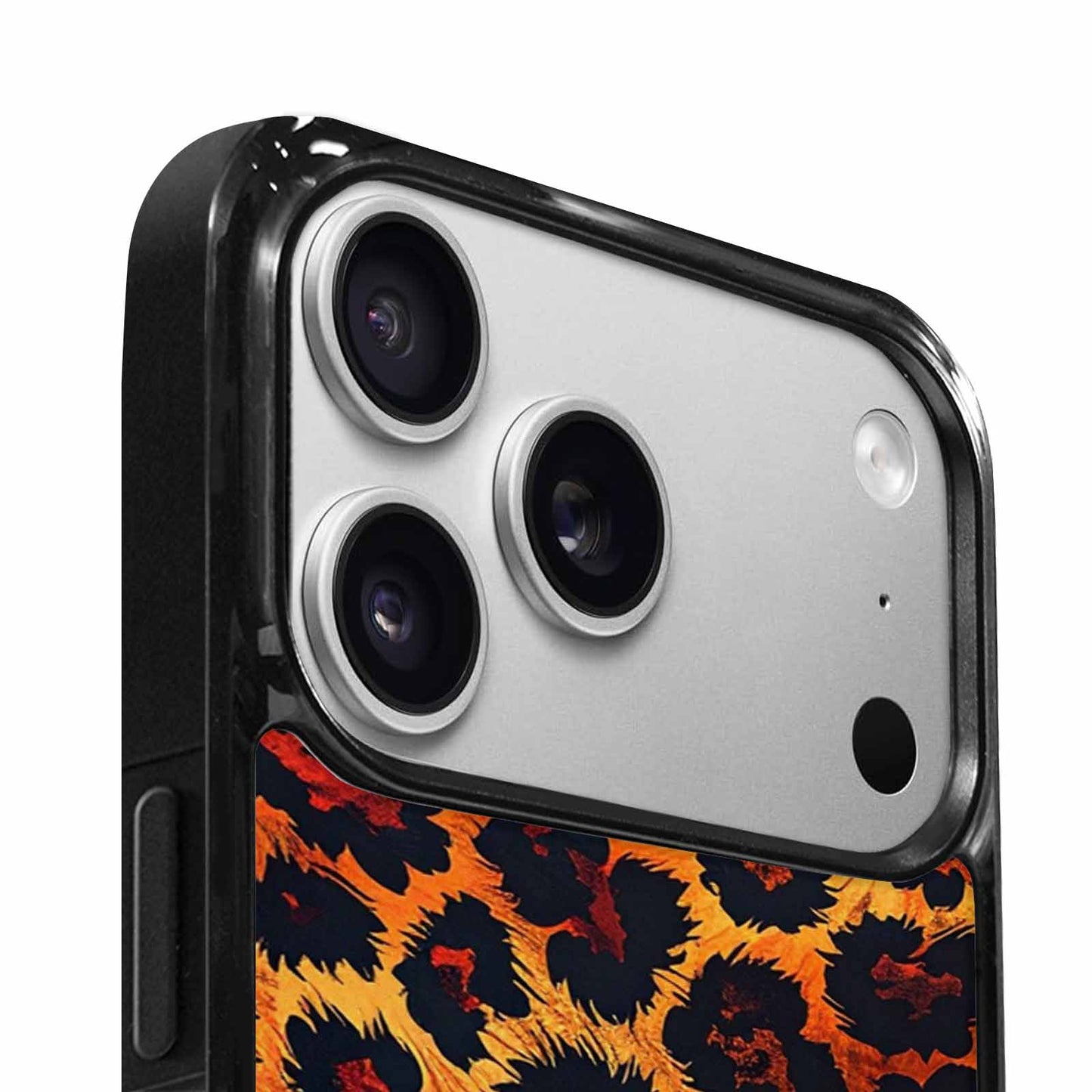 iPhone 17 Pro Case — Leopard Print Dark Seamless Pattern Animal, Custom Designed Case Cover