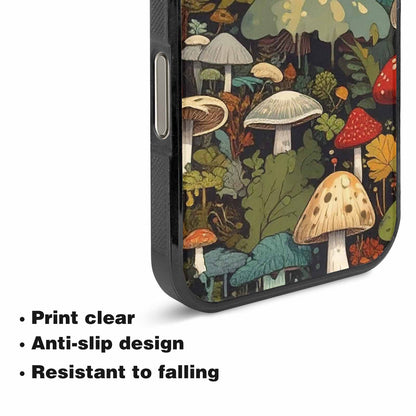 iPhone 16 Pro Max Case — Mushrooms Camomushrooms Patter Bki Personalized Phone, Unique Phone Case Design