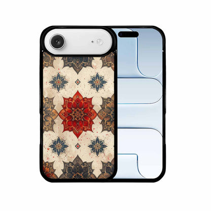 iPhone 17 Air Case — Small Mandala Pattern Randomly Varying Floral, Custom Designed Case Cover
