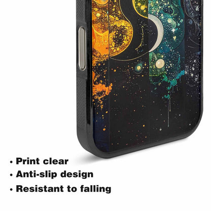 iPhone 16 Pro Case — Yin Yang Yin And Yang Symbol, Customized Protective Case