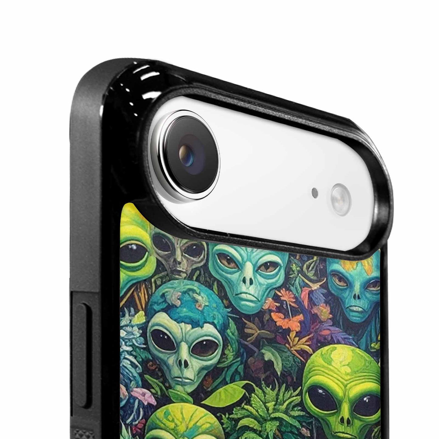 iPhone 17 Air Case — Aliens Pattern Hundreds Of Sma Alien, Custom Made Phone Cover
