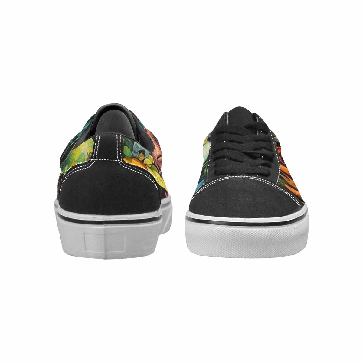 WOMEN'S Aliens Lace-Up Canvas Grunge Shoes