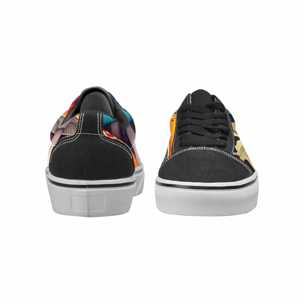 WOMEN'S Mushrooms Lace-Up Canvas Vivid Sneakers