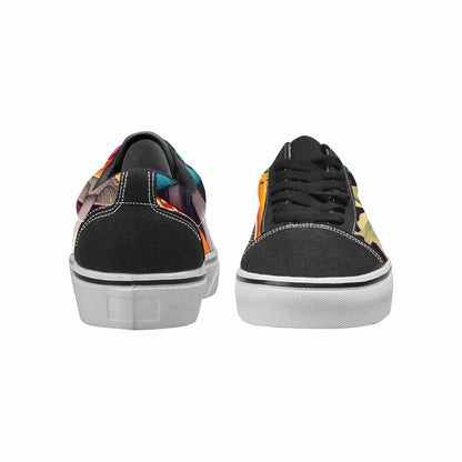 WOMEN'S Mushrooms Lace-Up Canvas Vivid Sneakers