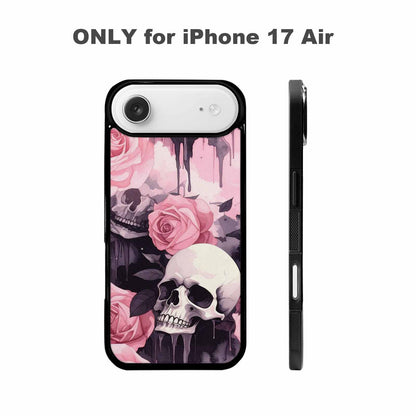 iPhone 17 Air Case — Skull Dark Art Gothic Print Gothic, Unique Phone Case Design