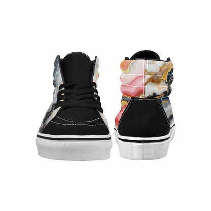 MEN'S Marble Vein High Top Canvas Dreamcore Shoes