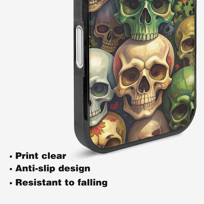 iPhone 16 Plus Case — Skulls Camoskulls Pattern Hu E3k, Custom Print Case Cover