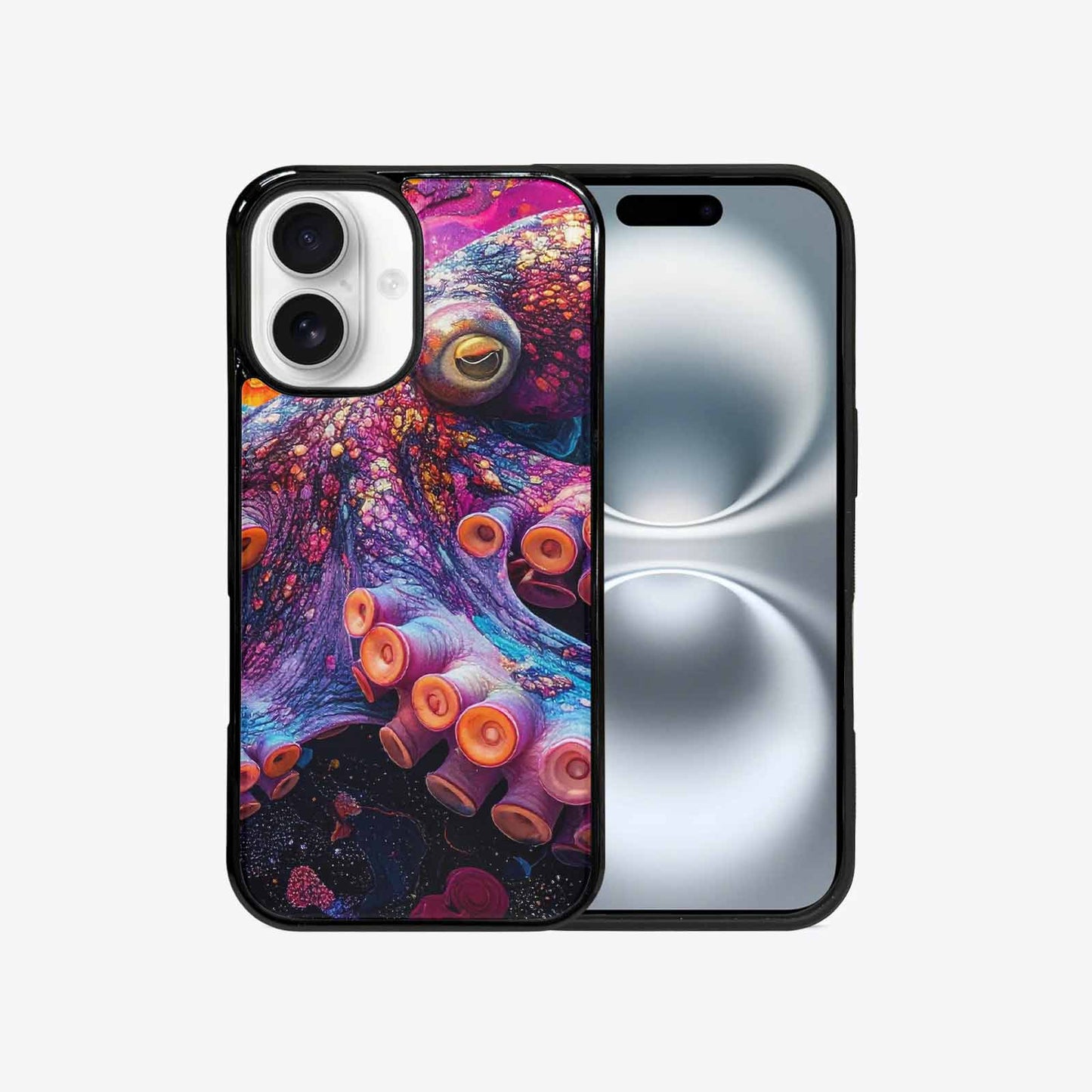 iPhone 16 Case — Octopus Tentacle Octopus Tentacle Pattern Hundreds, Customized Protective Case