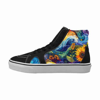 MEN'S Blend All Versions High Top Canvas Surreal Custom Shoes
