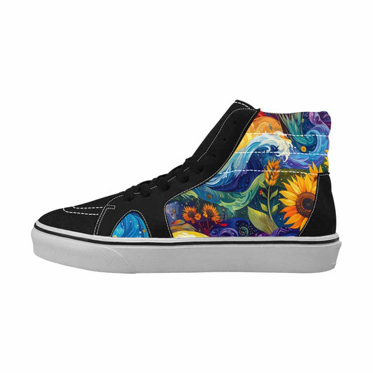MEN'S Blend All Versions High Top Canvas Surreal Custom Shoes