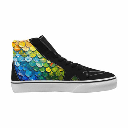 MEN'S Reptile Scale High Top Canvas Dreamcore Shoes