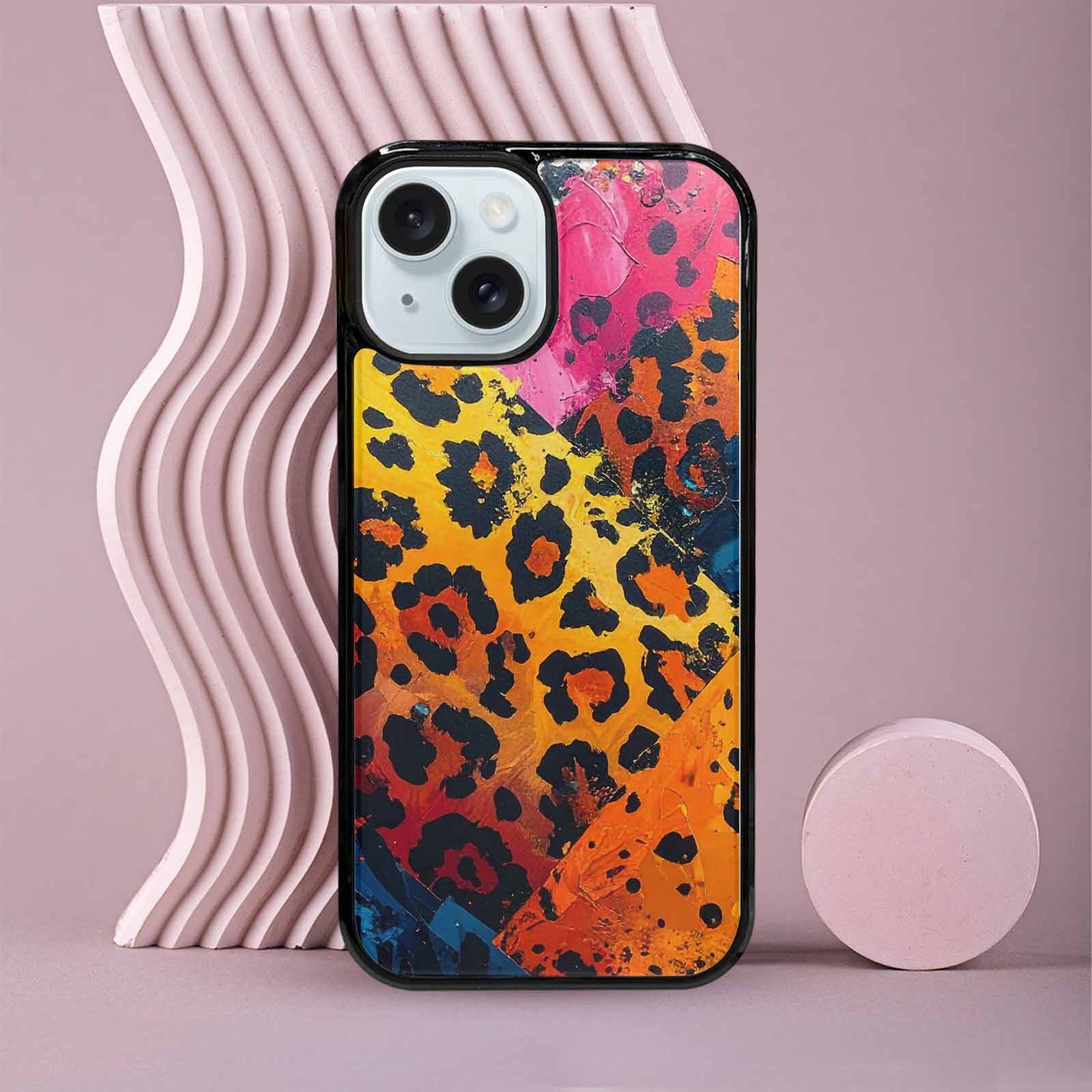 iPhone 15 Case — Full Color Vibrantanimal Print A, Custom Made Phone Cover